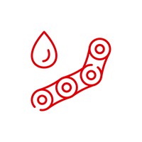 Środki, preparaty do smarowania łańcucha